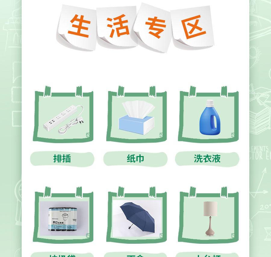 新生入学必备清单，保姆级攻略！